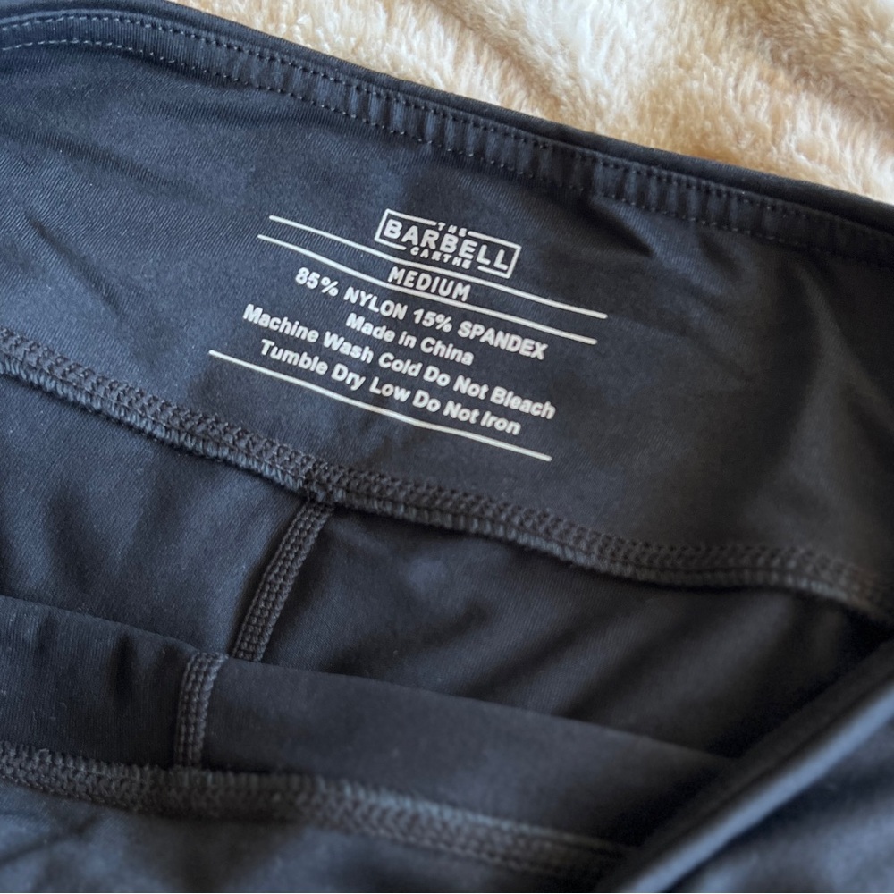 NWOT The Barbell Cartel - COMP SHORT 2.5" - SOLID BLACK - Picture 7 of 7